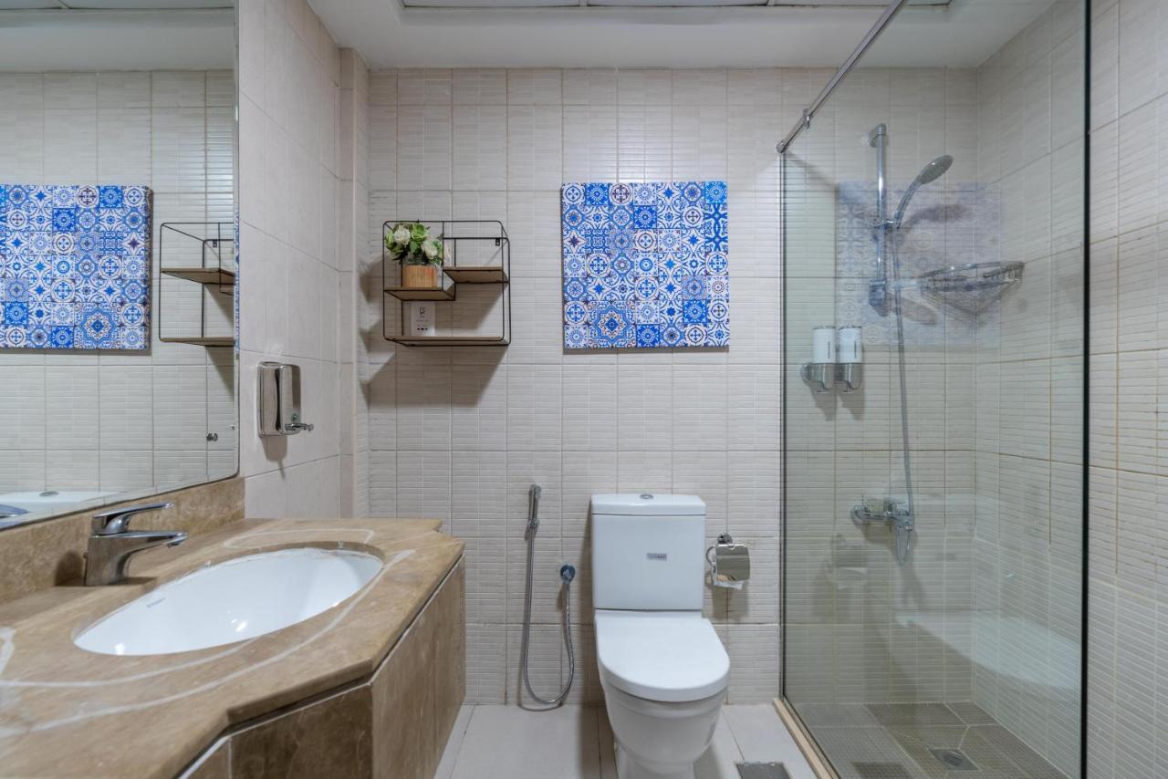 Modern 1Br Apartment In Jlt Next To Metro With City Views Дубай Экстерьер фото