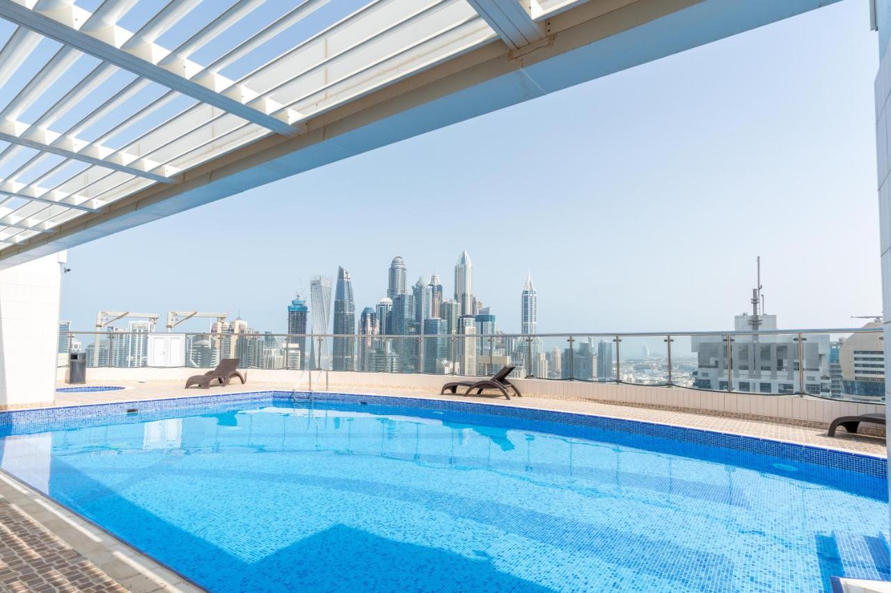 Modern 1Br Apartment In Jlt Next To Metro With City Views Дубай Экстерьер фото