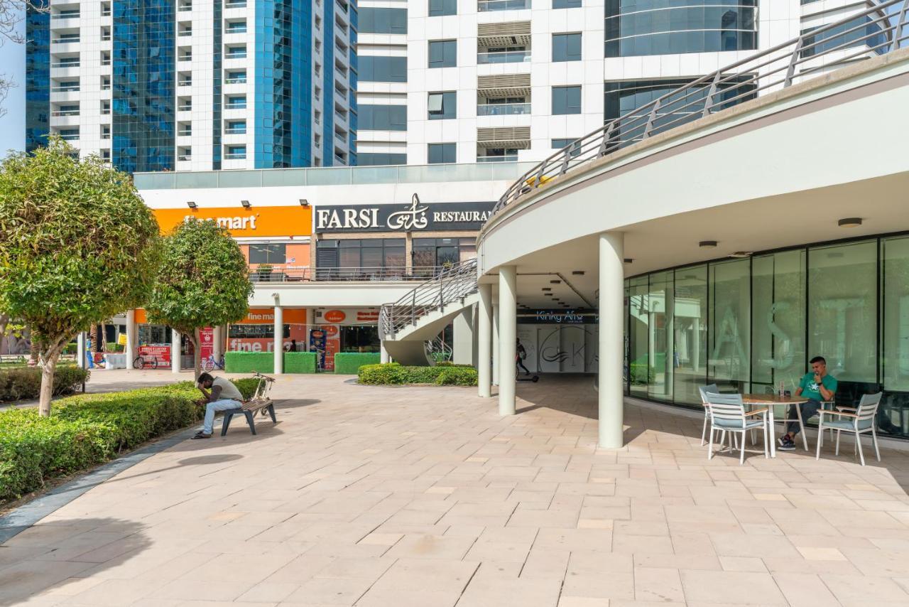 Modern 1Br Apartment In Jlt Next To Metro With City Views Дубай Экстерьер фото