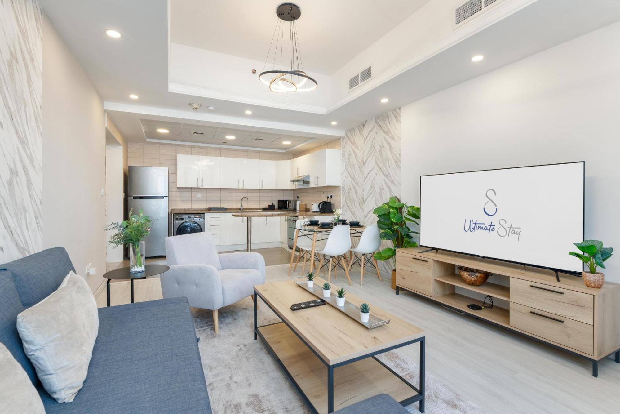Modern 1Br Apartment In Jlt Next To Metro With City Views Дубай Экстерьер фото